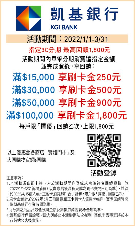 永豐銀行刷卡優惠