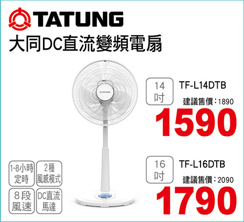 大同直流變頻電扇