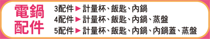 電鍋配件