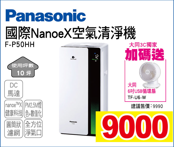 國際NanoeX空氣清淨機
