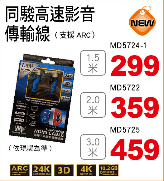 同駿高速影音傳輸線