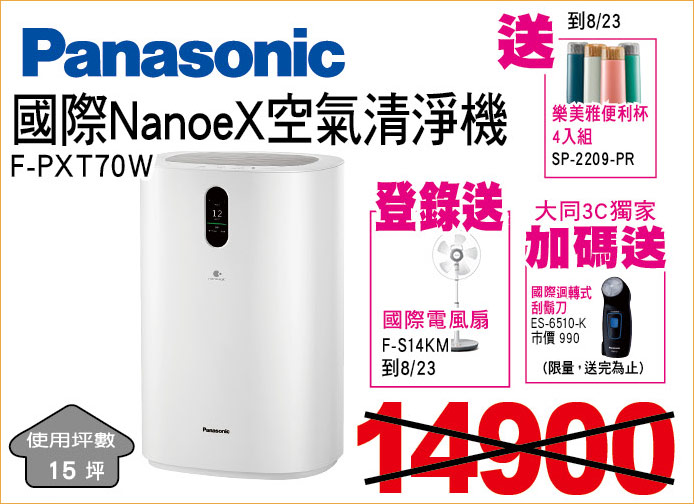 國際NanoeX空氣清淨機